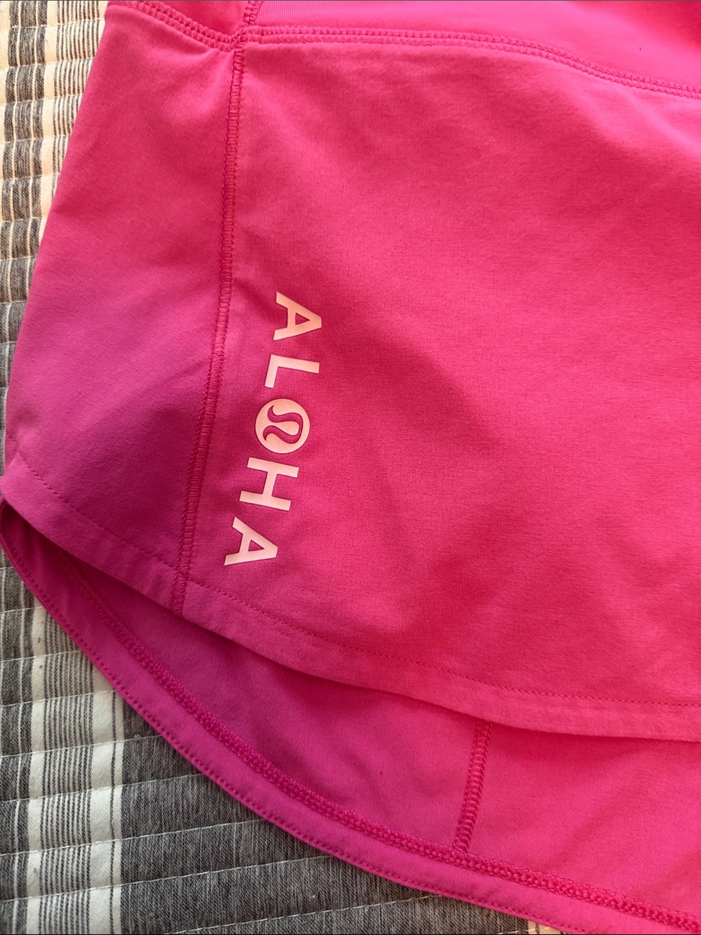 ALOHA Lululemon Shorts - Picture 2 of 3